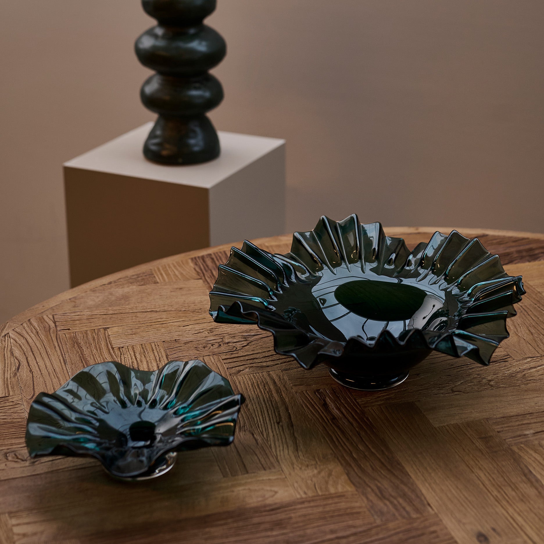 Flower Glasschale II